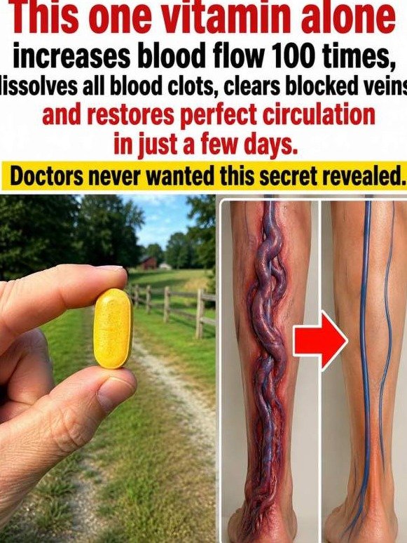 WARNING: If Your Legs Feel Heavy, You're Missing This Hidden Vitamin K Blood Flow Secret!