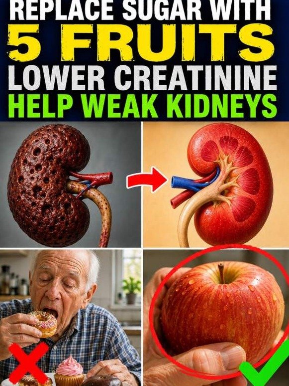 The 5 Fruits Your Kidneys Are CRYING Out For (And How They Instantly Lower Creatinine!)