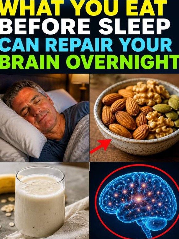 The Hidden Secret: 5 Bedtime Foods That *Rebuild* Your Brain Overnight (Especially If You're Over 60!)