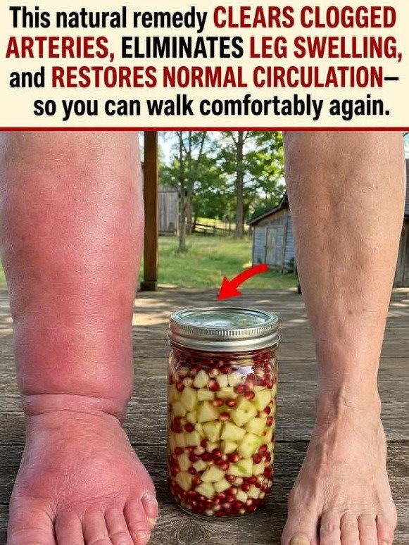 The Simple Kitchen Secret That Flushes Fluid and Reverses 'Heavy Leg' Syndrome