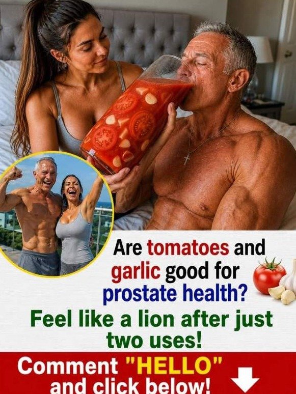 Waking Up At Night? This Forgotten Tomato & Garlic Secret Could Instantly Reset Your Prostate!