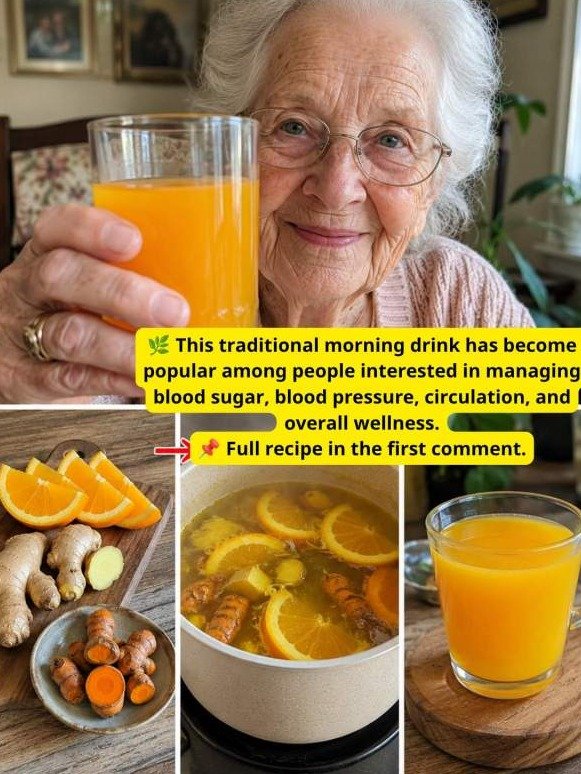 Stop Everything: This 4-Ingredient Morning Elixir Instantly Unclogs Your Body and Fixes Blood Sugar & Circulation