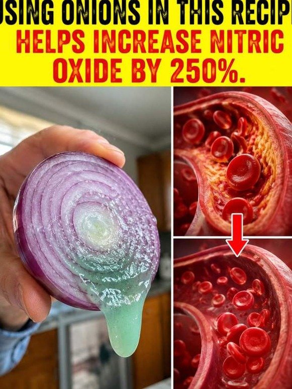 STOP Wasting Onions! This ONE Food Pairing Is The Key To Flooding Your Arteries & Boosting Circulation