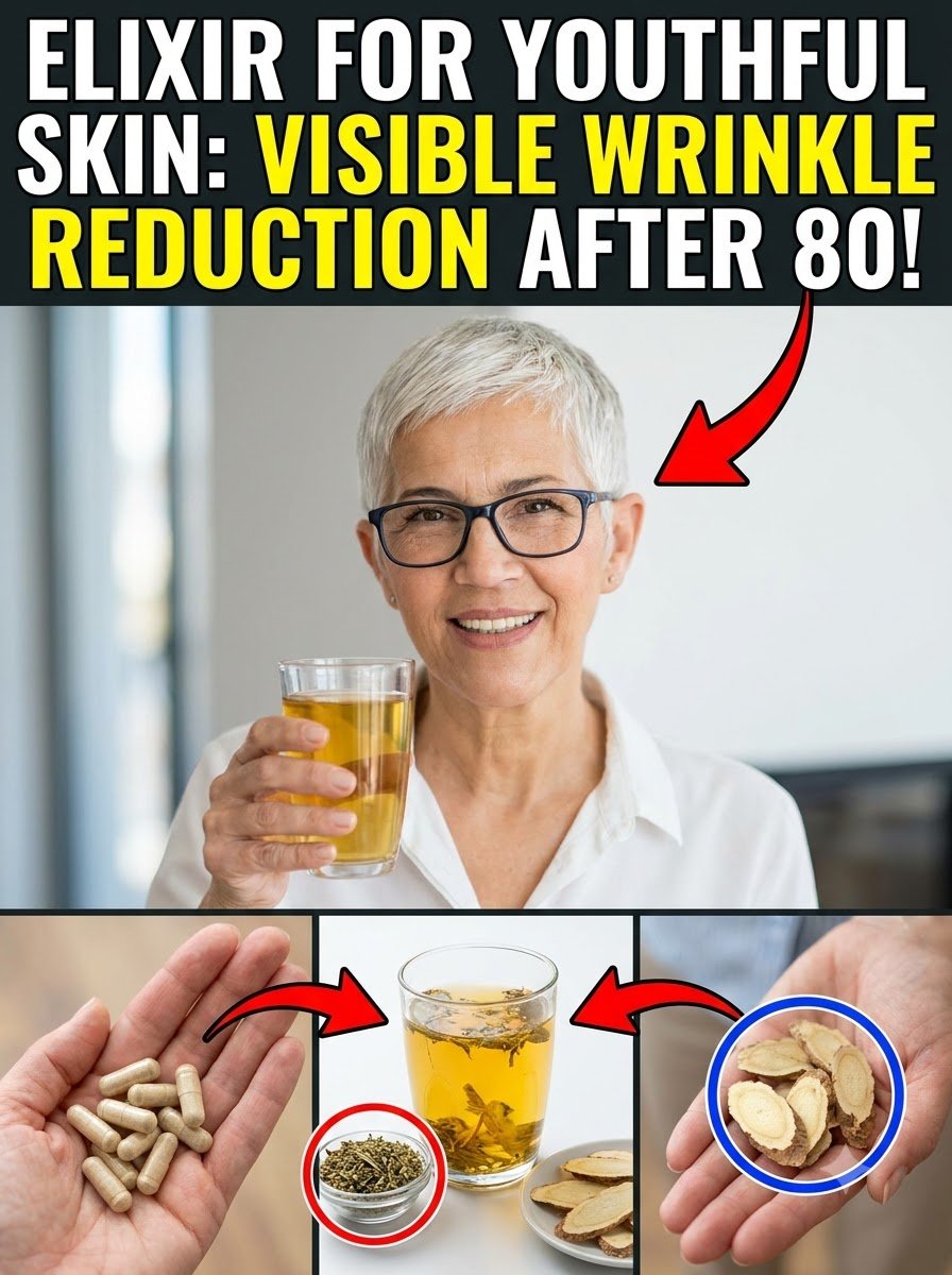The #1 Water Secret That Makes Wrinkles DISAPPEAR After 60 (You're Missing Out!)