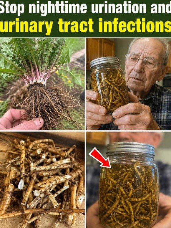 The 1 Unexpected Root That FLUSHES Your Bladder and Ends Nighttime Bathroom Trips for GOOD!