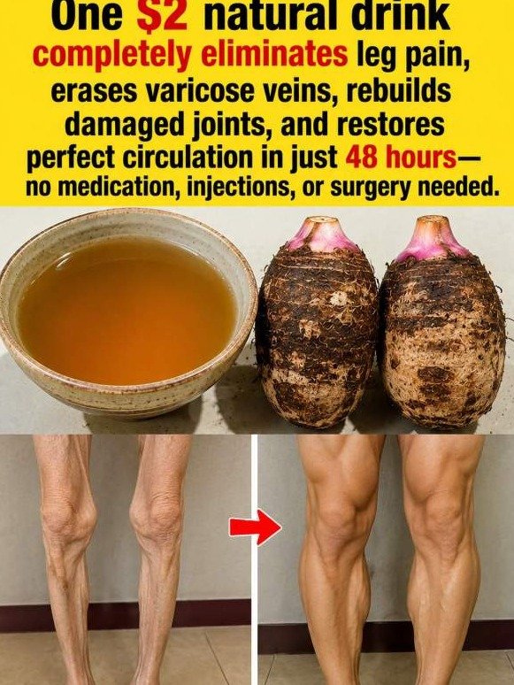 The $2 Kitchen Secret That's Silently Erasing Leg Pain, Varicose Veins, and Stiff Joints for Thousands!