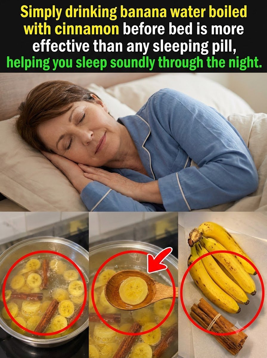 The #1 Bedtime Secret You're Missing: How Banana Water Instantly Triggers Your Brain's 'Sleep Switch' for Uninterrupted Rest