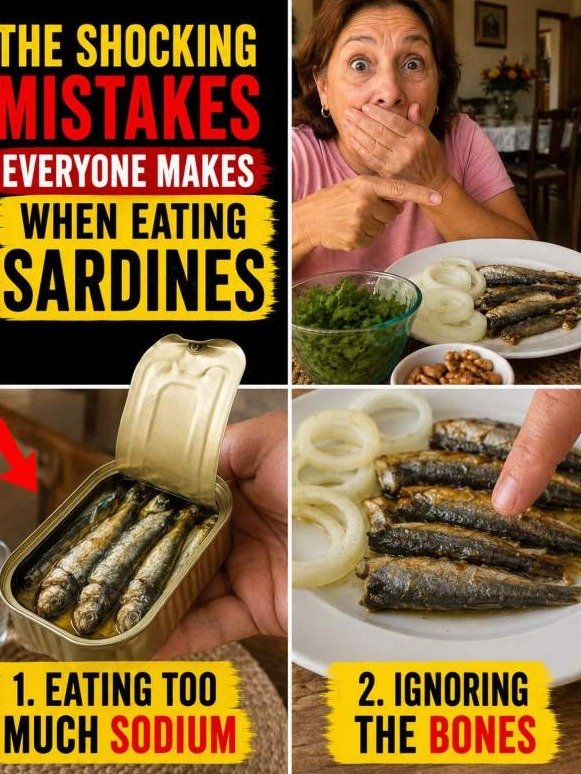 You're Eating Sardines ALL Wrong: 5 Common Mistakes That Erase Their Heart, Brain, and Bone Benefits!