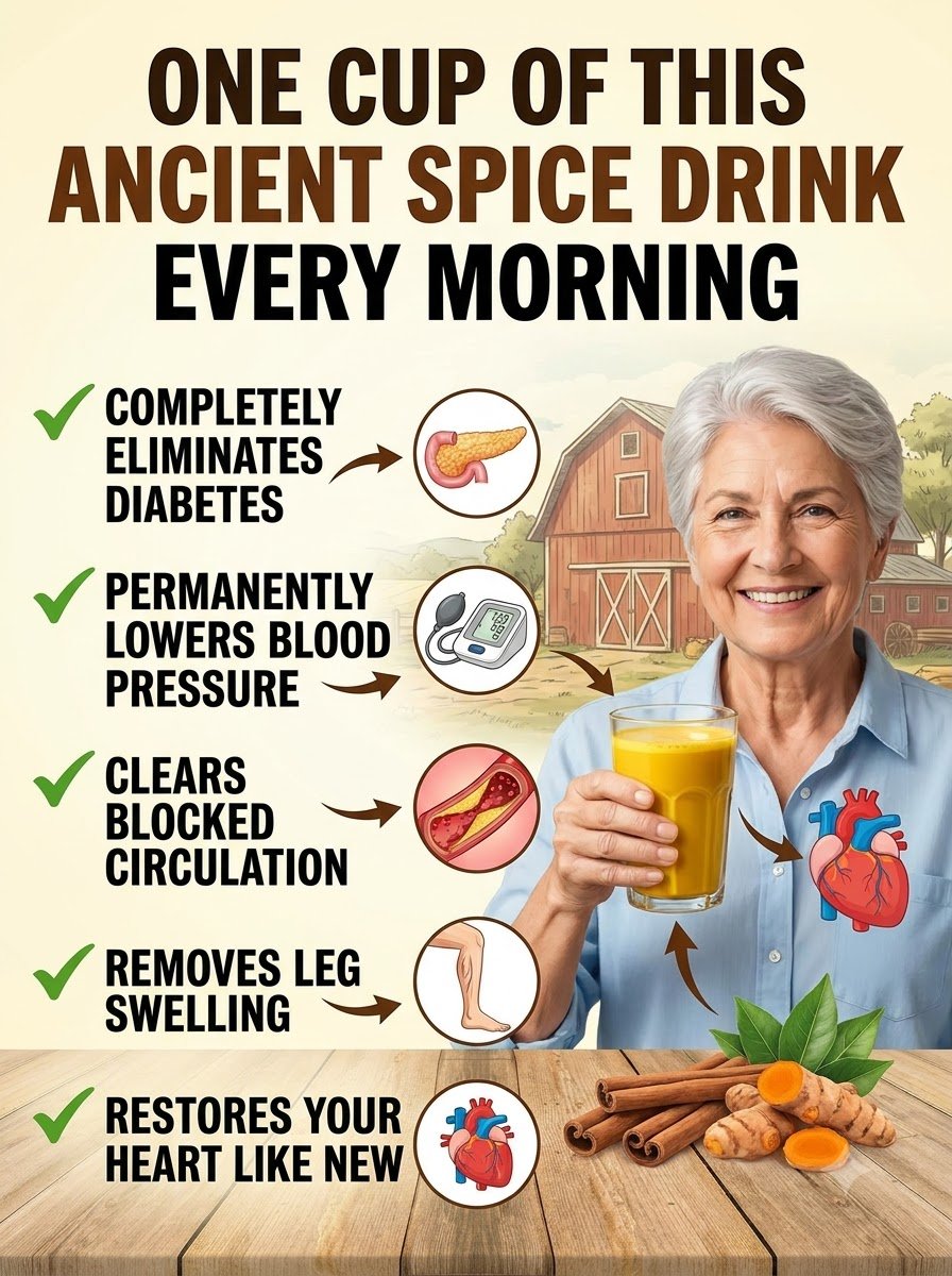 The Forgotten 4-Ingredient Drink That Pressure-Washes Your Body and Zaps Swelling Overnight