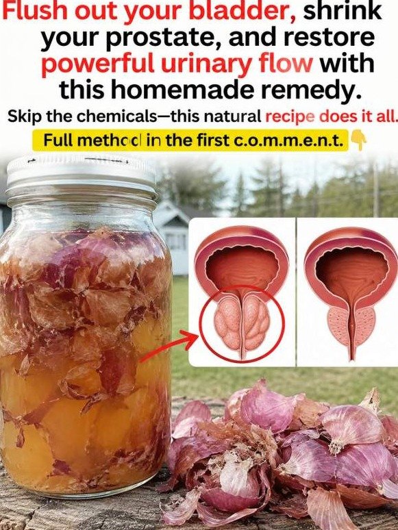 STOP Tossing This! The Hidden Onion Peel Secret That Can Force Your Bladder to Drain Clean and Unclench Your Prostate