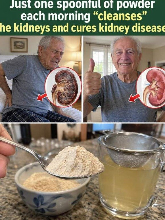 The Shocking 7 AM Powder That INSTANTLY Drains Morning Puffiness & Lifts 'Heavy' Kidneys
