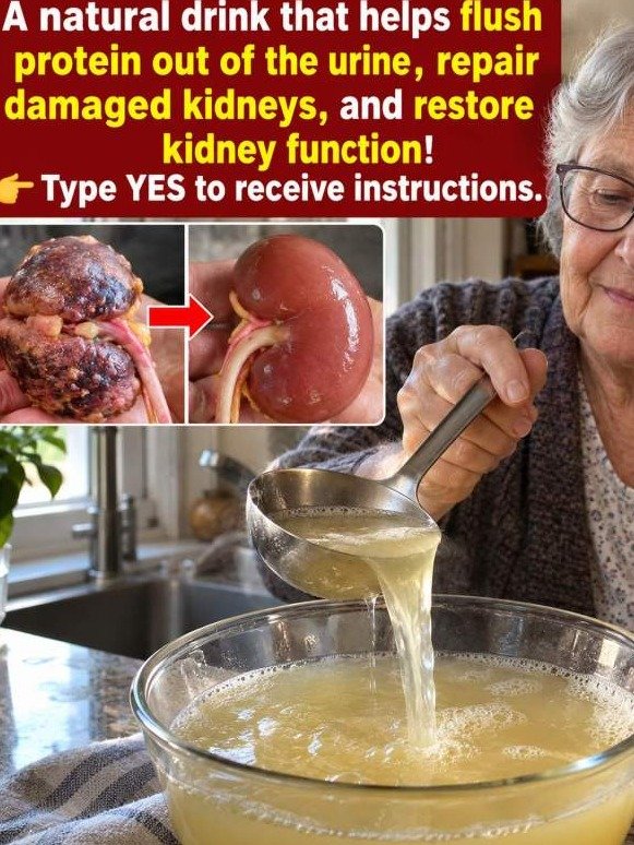 Forget Everything You Knew: This ONE Drink Flushes Protein, Lowers Creatinine, and Resets Your Kidneys!