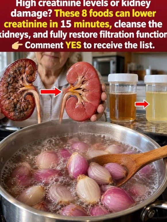 Warning: Your Kidneys Are Screaming for Help! 8 Everyday Foods That INSTANTLY Reduce Creatinine & Transform Your Health