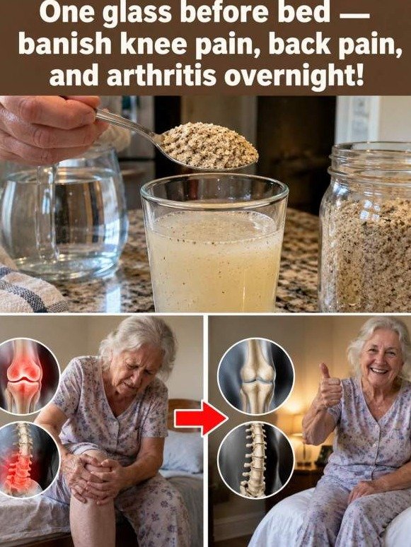 Don't Suffer Another Night: This Simple Bedtime Mix Will End Your Knee & Back Pain Before You Wake