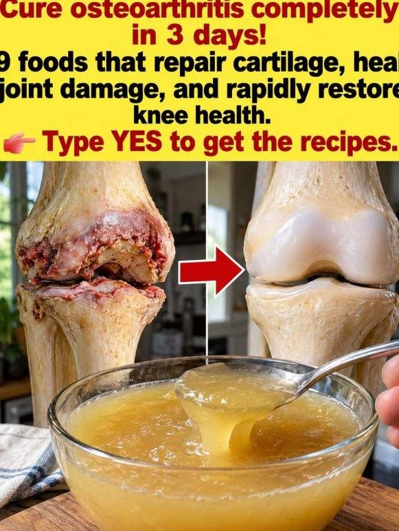 The 9 FORGOTTEN Foods That Will Make Your Knees Feel 20 Again After 62