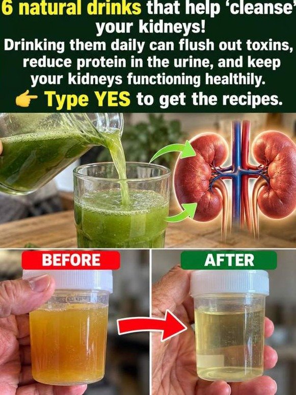 The ONE Simple Kitchen Drink That Flushes Kidney 'Sludge' And Stops Creatinine Spikes Cold!