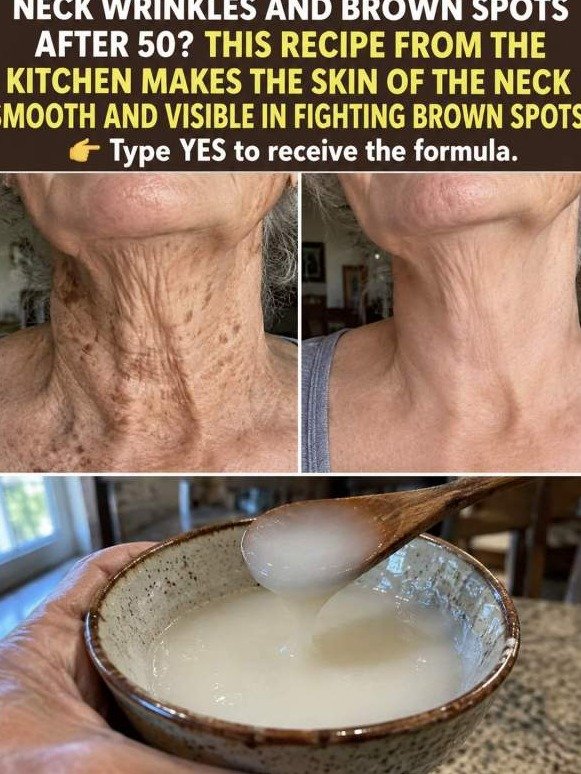 The Shocking Pantry Secret That Makes Crepey Neck Spots Vanish (Big Beauty Companies HATE This!)