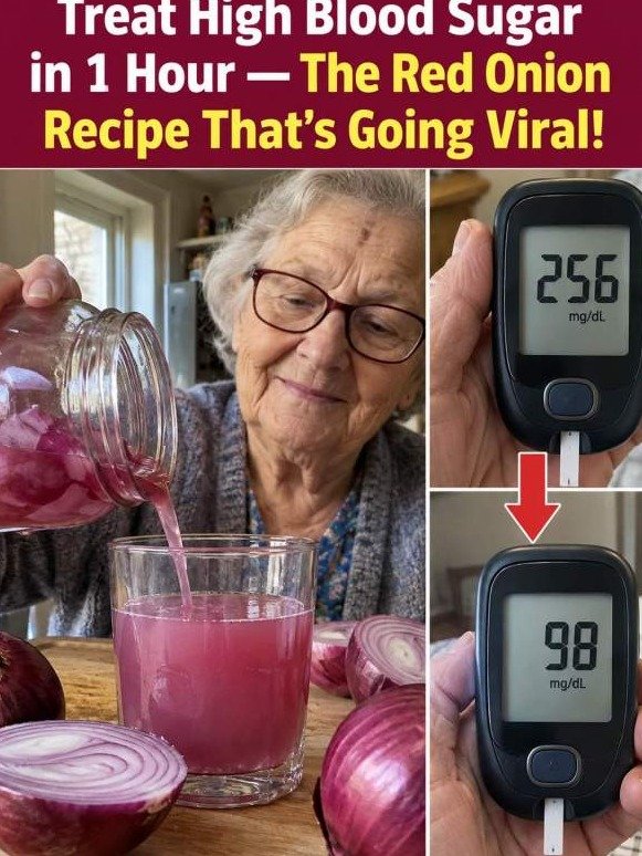 The Unseen Power of Red Onion: How It Can Stabilize Your Blood Sugar in Just 60 Minutes (And Why No One Talks About It)