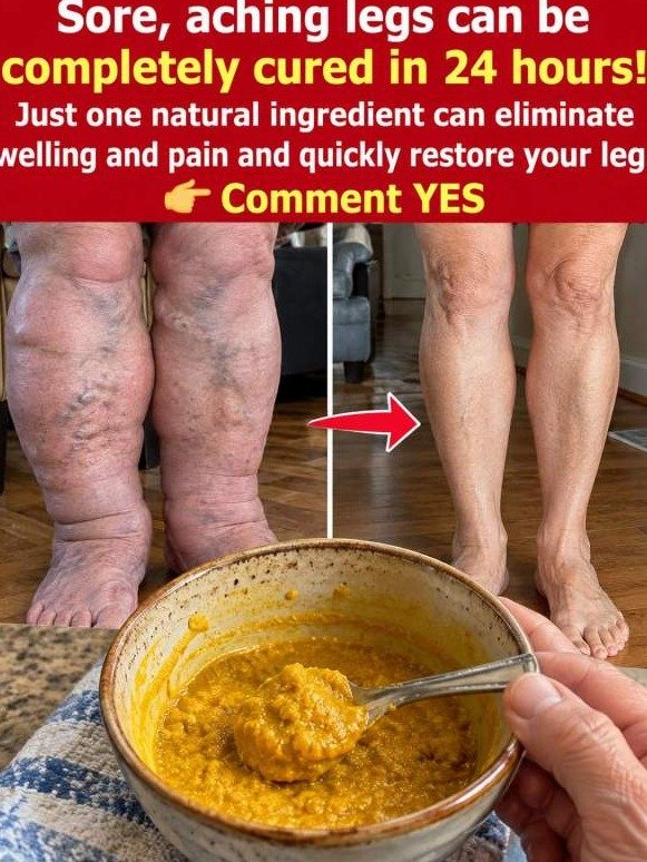 Your Legs Are Dying Slowly: The Shocking Turmeric Secret That Can REVERSE Weak Circulation (Don't Miss This!)
