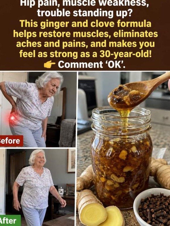 The Shocking Kitchen Secret: How Ginger & Cloves Instantly 'Reset' Your Stiff, Achy Muscles