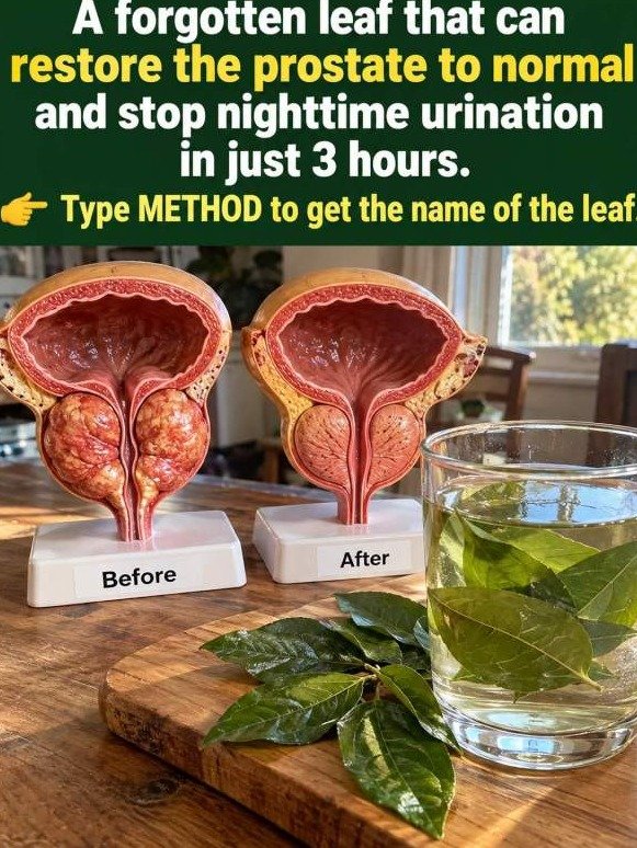 Uncover the Forgotten Leaf That Instantly Resets Your Prostate Overnight (And Reclaims Your Sleep!)