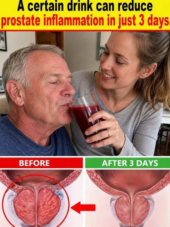 The Unexpected Red Drink That Calms Prostate Inflammation & Restores Your Sleep (Don't Miss This)