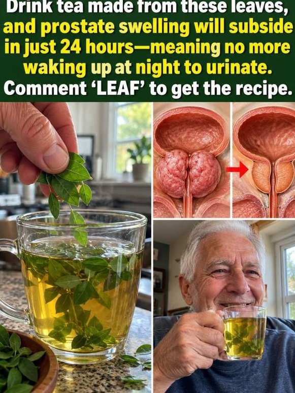 Waking Up at 2 AM? This ONE Humble Leaf Could Be the Prostate Solution You've Been Missing!