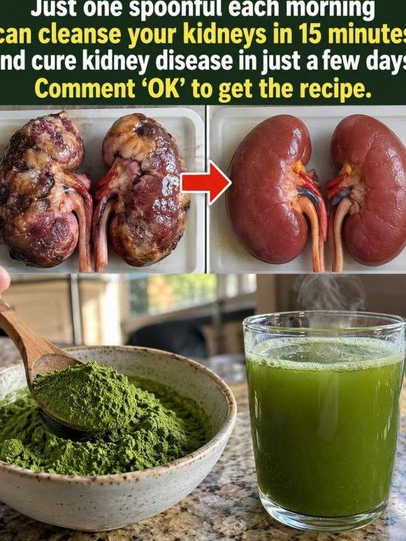 Stop Waking Up Puffy! This 1-Spoon Green Powder Hack FORCES Your Body to Dump Morning Fluid